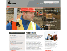 Tablet Screenshot of datumproducts.com
